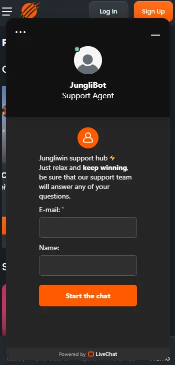 JungliWin Customer Support