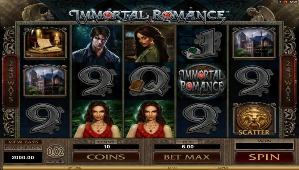 About Immortal Romance Slot Game