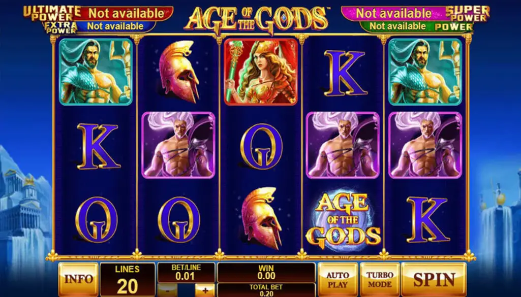 How to Play Age of the Gods Slot?